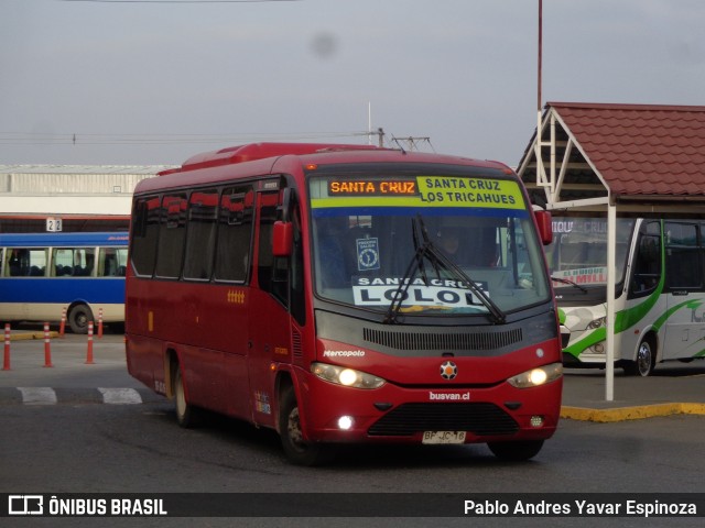 Buses Don Cano 02 na cidade de Santa Cruz, Colchagua, Libertador General Bernardo O'Higgins, Chile, por Pablo Andres Yavar Espinoza. Número da foto: #12240084.
