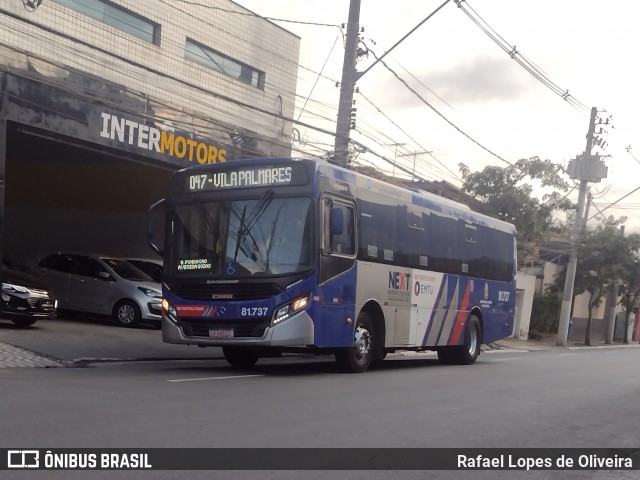 Next Mobilidade - ABC Sistema de Transporte 81.737 na cidade de São Caetano do Sul, São Paulo, Brasil, por Rafael Lopes de Oliveira. Número da foto: #12240003.