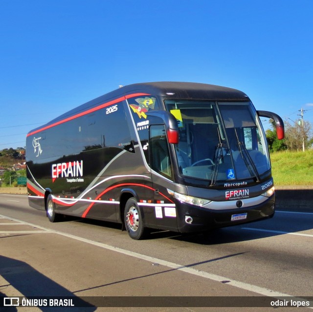 Efrain Transportes e Turismo 2025 na cidade de Caçapava, São Paulo, Brasil, por odair lopes. Número da foto: #12240461.