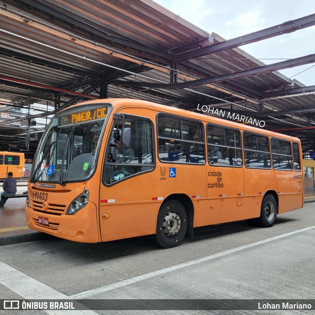 Auto Viação Redentor HN403 na cidade de Curitiba, Paraná, Brasil, por Lohan Mariano. Número da foto: #12239150.