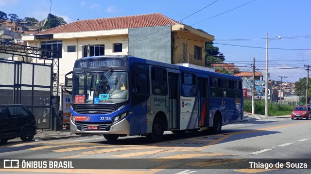 Viação Cidade de Caieiras 22.123 na cidade de Franco da Rocha, São Paulo, Brasil, por Thiago de Souza. Número da foto: #12238376.