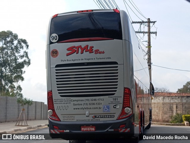 Style Bus 11000 na cidade de Cotia, São Paulo, Brasil, por David Macedo Rocha. Número da foto: #12239099.