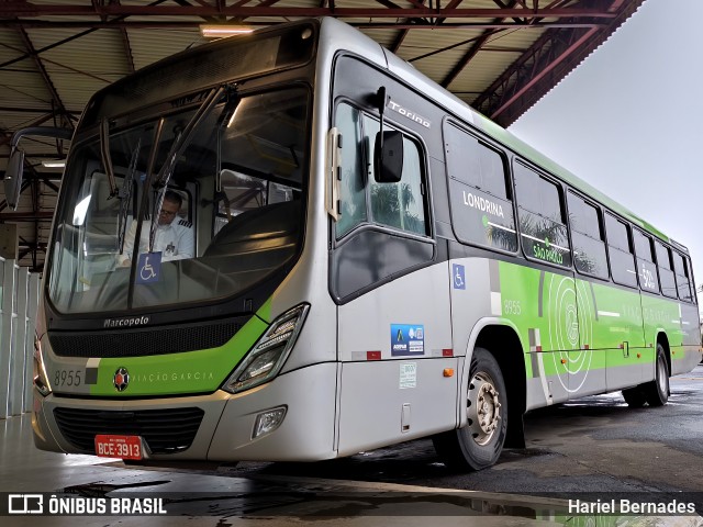 Viação Garcia 8955 na cidade de Londrina, Paraná, Brasil, por Hariel Bernades. Número da foto: #12238440.