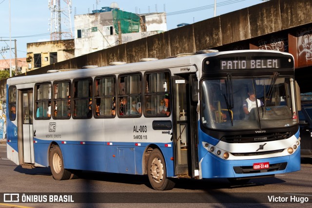 Auto Viação Monte Cristo AL-003 na cidade de Belém, Pará, Brasil, por Victor Hugo. Número da foto: #12239092.