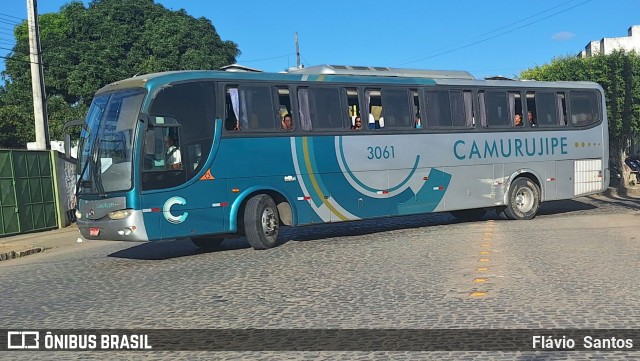 Auto Viação Camurujipe 3061 na cidade de Cruz das Almas, Bahia, Brasil, por Flávio  Santos. Número da foto: #12238887.