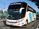 LopeSul Transportes - Lopes e Oliveira Transportes e Turismo - Lopes Sul 2074 na cidade de São Paulo, São Paulo, Brasil, por Leonardo Rodrigues da Silva. Número da foto: #:id.