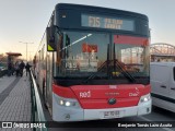 Buses Omega 7000 na cidade de Puente Alto, Cordillera, Metropolitana de Santiago, Chile, por Benjamín Tomás Lazo Acuña. Número da foto: #12239206.
