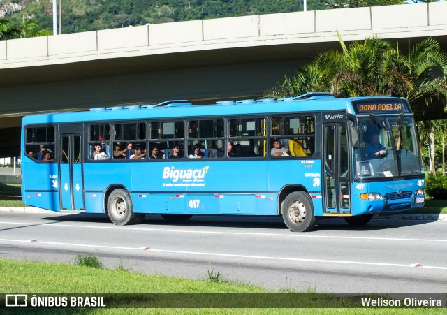 Biguaçu Transportes Coletivos Administração e Participação 417 na cidade de Florianópolis, Santa Catarina, Brasil, por Welison Oliveira. Número da foto: #12242679.