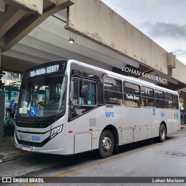 VIPE - Viação Padre Eustáquio 2324 na cidade de São Caetano do Sul, São Paulo, Brasil, por Lohan Mariano. Número da foto: #12242477.