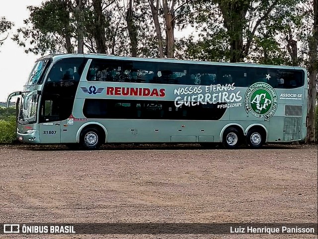 Reunidas Transportes Coletivos 31807 na cidade de Santo Ângelo, Rio Grande do Sul, Brasil, por Luiz Henrique Panisson. Número da foto: #12240976.
