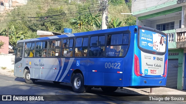 Viação Cidade de Caieiras 00422 na cidade de Franco da Rocha, São Paulo, Brasil, por Thiago de Souza. Número da foto: #12242235.