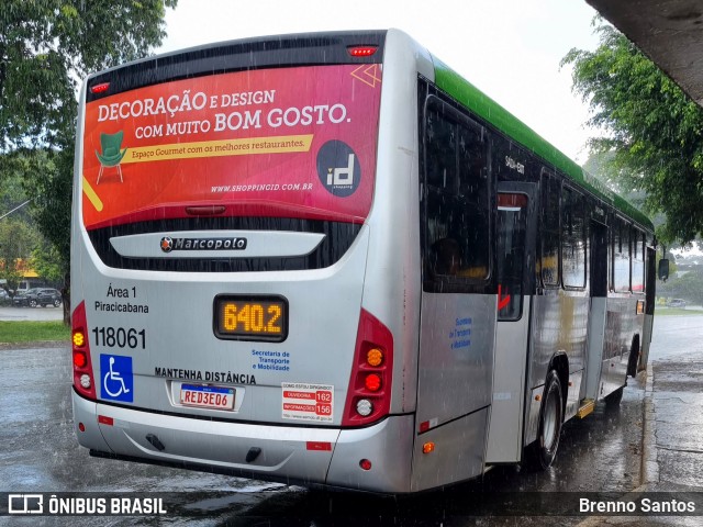 Viação Piracicabana Distrito Federal 118061 na cidade de Brasília, Distrito Federal, Brasil, por Brenno Santos. Número da foto: #12242546.