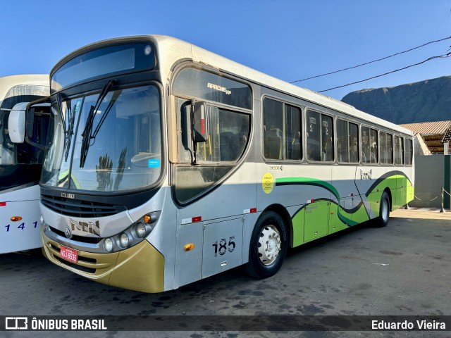 Turin Transportes 185 na cidade de Ouro Branco, Minas Gerais, Brasil, por Eduardo Vieira. Número da foto: #12242590.