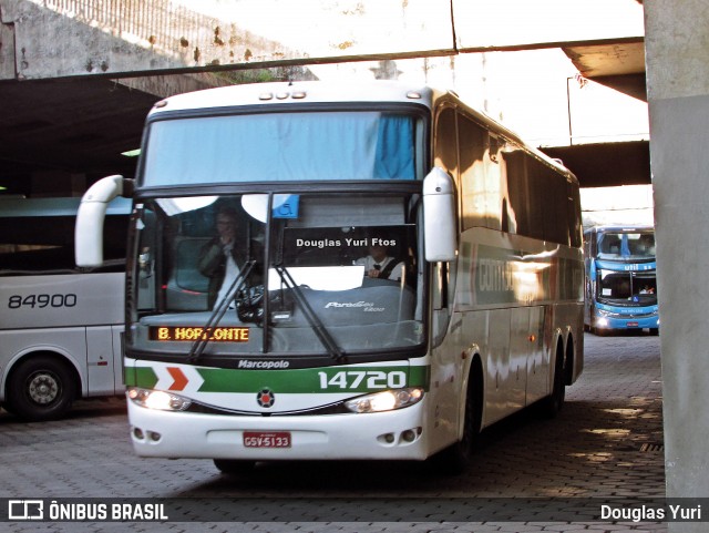 Empresa Gontijo de Transportes 14720 na cidade de Belo Horizonte, Minas Gerais, Brasil, por Douglas Yuri. Número da foto: #12241763.