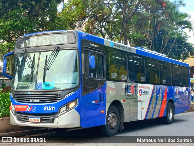 Next Mobilidade - ABC Sistema de Transporte 81.511 na cidade de São Caetano do Sul, São Paulo, Brasil, por Matheus Neri dos Santos. Número da foto: #12241833.