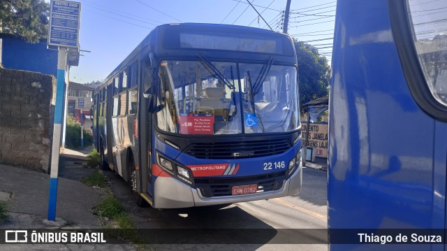 Viação Cidade de Caieiras 22.146 na cidade de Franco da Rocha, São Paulo, Brasil, por Thiago de Souza. Número da foto: #12242246.