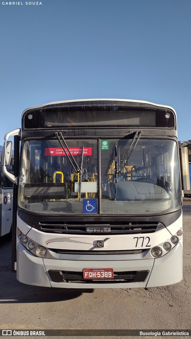 Auto Ônibus Moratense 772 na cidade de Francisco Morato, São Paulo, Brasil, por Busologia Gabrielística. Número da foto: #12245169.