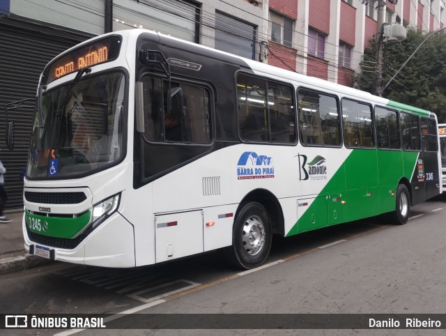Bamonte Transportes 3 245 na cidade de Barra do Piraí, Rio de Janeiro, Brasil, por Danilo  Ribeiro. Número da foto: #12243233.