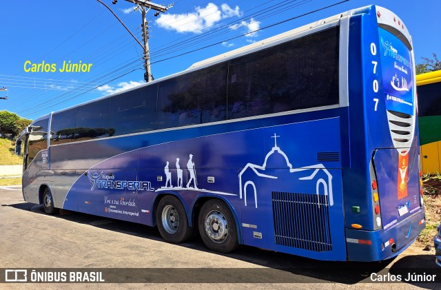 Viagens Transperial 0707 na cidade de Trindade, Goiás, Brasil, por Carlos Júnior. Número da foto: #12244926.