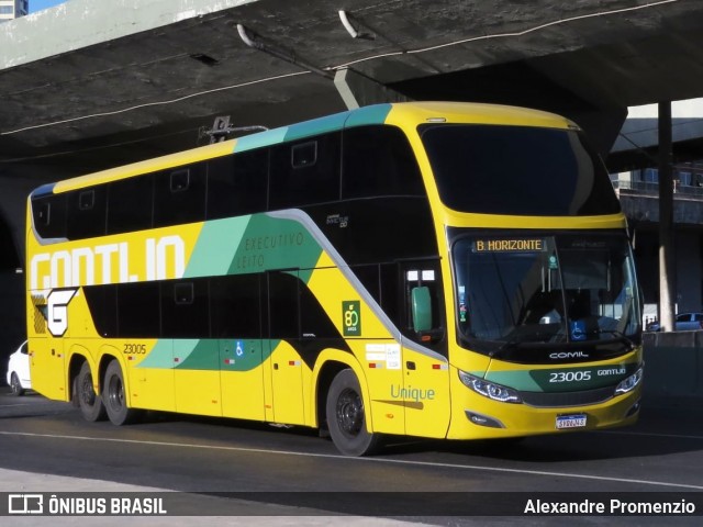 Empresa Gontijo de Transportes 23005 na cidade de Belo Horizonte, Minas Gerais, Brasil, por Alexandre Promenzio. Número da foto: #12244170.