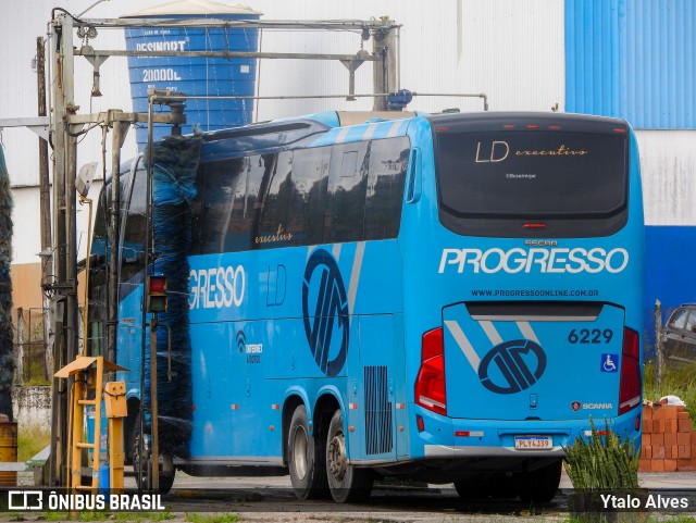 Auto Viação Progresso 6229 na cidade de Recife, Pernambuco, Brasil, por Ytalo Alves. Número da foto: #12243394.