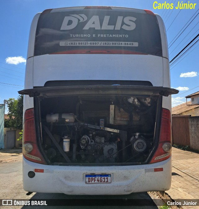 D'Alis Turismo e Fretamento 2060 na cidade de Trindade, Goiás, Brasil, por Carlos Júnior. Número da foto: #12244987.