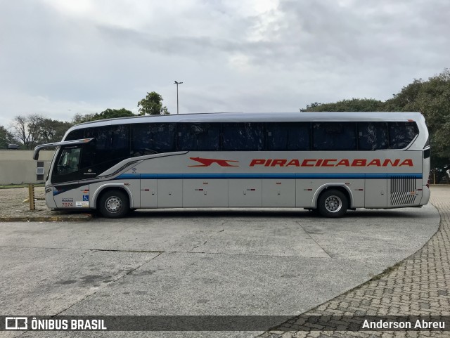 Viação Piracicabana 7074 na cidade de São Paulo, São Paulo, Brasil, por Anderson Abreu. Número da foto: #12243621.