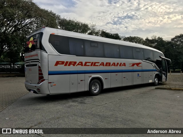 Viação Piracicabana 7074 na cidade de São Paulo, São Paulo, Brasil, por Anderson Abreu. Número da foto: #12243615.