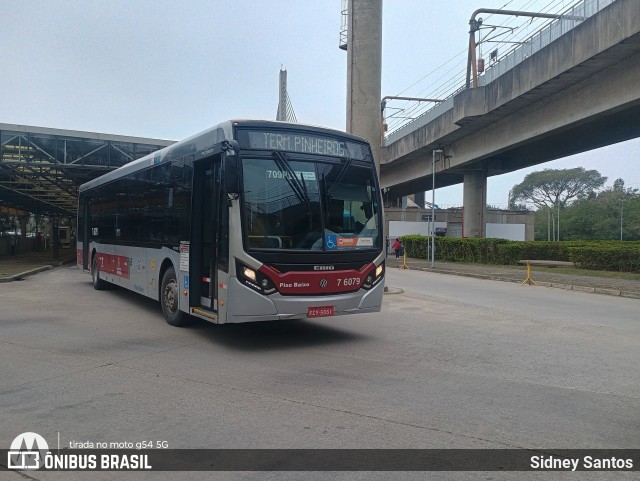 Viação Gatusa Transportes Urbanos 7 6079 na cidade de São Paulo, São Paulo, Brasil, por Sidney Santos. Número da foto: #12243285.