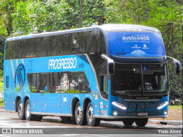 Auto Viação Progresso 6189 na cidade de Recife, Pernambuco, Brasil, por Ytalo Alves. Número da foto: #12243385.