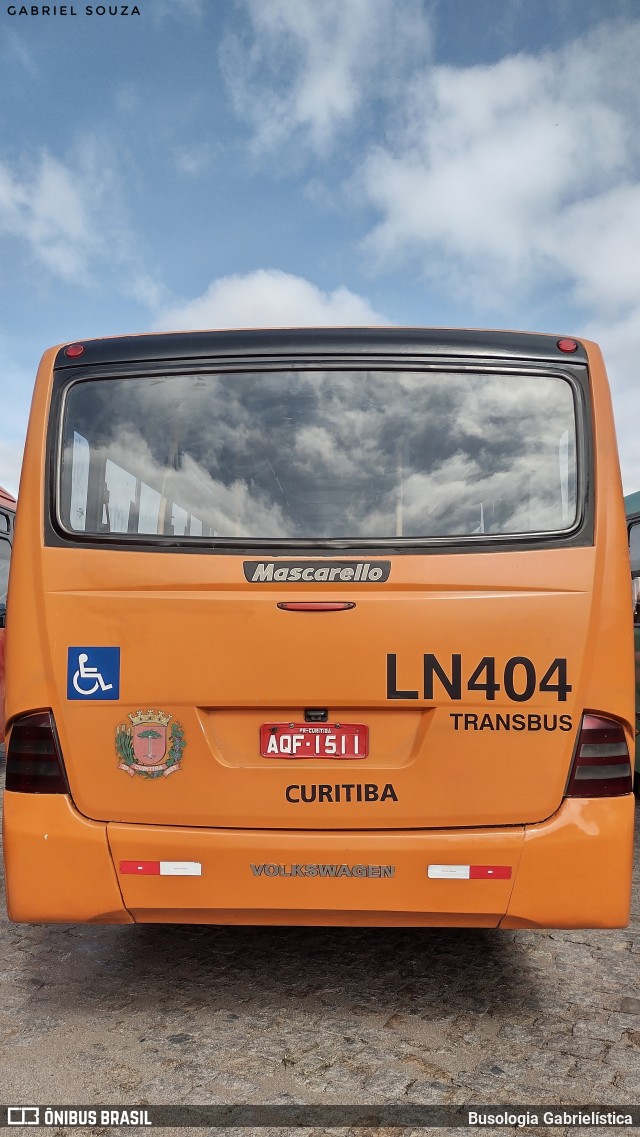 Araucária Transportes Coletivos LN404 na cidade de Curitiba, Paraná, Brasil, por Busologia Gabrielística. Número da foto: #12244669.