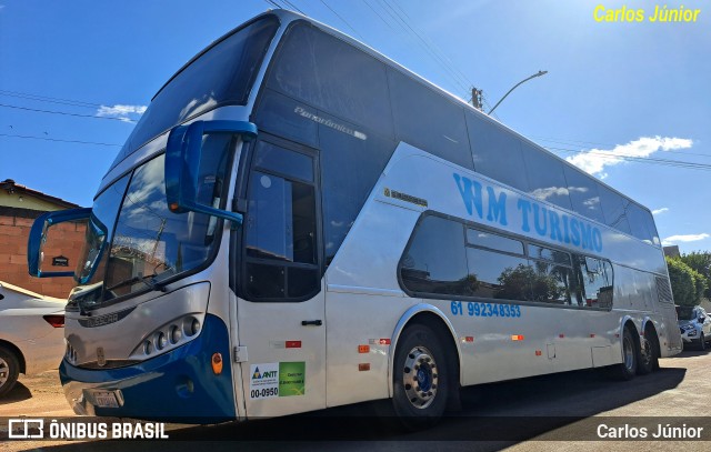 WM Turismo - Trans WM Turismo 1A40 na cidade de Trindade, Goiás, Brasil, por Carlos Júnior. Número da foto: #12245030.