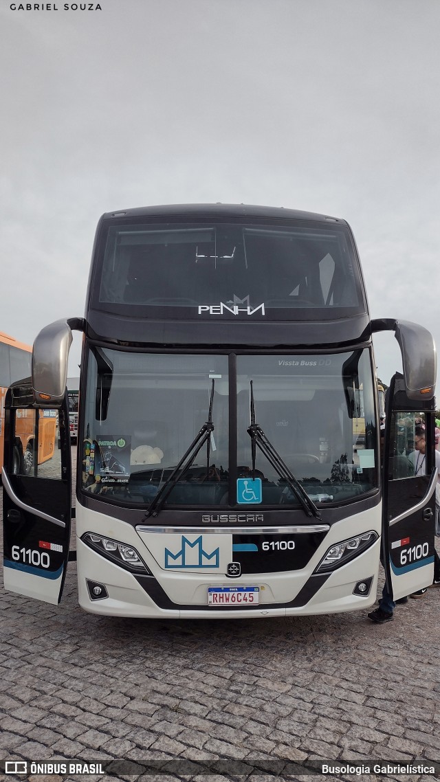 Empresa de Ônibus Nossa Senhora da Penha 61100 na cidade de Curitiba, Paraná, Brasil, por Busologia Gabrielística. Número da foto: #12244799.