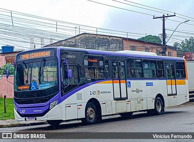 Mobibrasil São Lourenço >>> Mobi-PE 2.421 na cidade de Camaragibe, Pernambuco, Brasil, por Vinicius Fernando. Número da foto: #12243257.