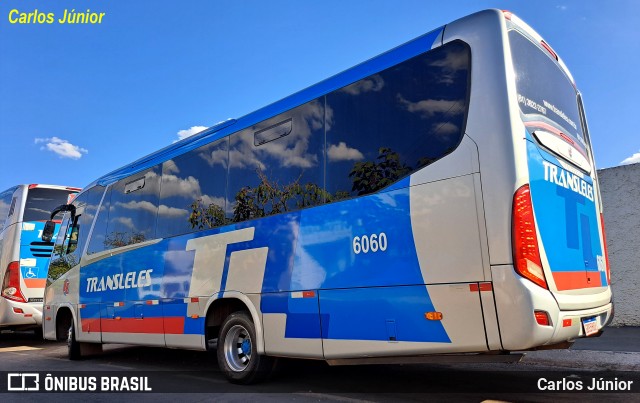 Transleles Transporte e Turismo 6060 na cidade de Trindade, Goiás, Brasil, por Carlos Júnior. Número da foto: #12244255.