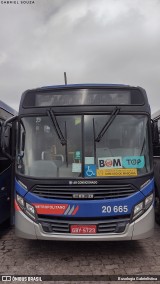 Auto Viação Urubupungá 20.665 na cidade de Osasco, São Paulo, Brasil, por Busologia Gabrielística. Número da foto: #12245172.