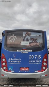 Auto Viação Urubupungá 20.715 na cidade de Osasco, São Paulo, Brasil, por Busologia Gabrielística. Número da foto: #12245161.