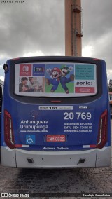 Auto Viação Urubupungá 20.769 na cidade de Osasco, São Paulo, Brasil, por Busologia Gabrielística. Número da foto: #12245153.
