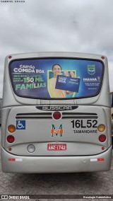 Viação Tamandaré 16L52 na cidade de Curitiba, Paraná, Brasil, por Busologia Gabrielística. Número da foto: #12244665.
