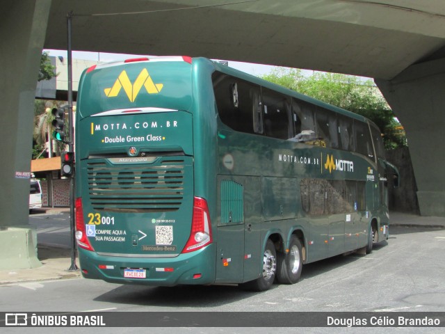 Viação Motta 23001 na cidade de Belo Horizonte, Minas Gerais, Brasil, por Douglas Célio Brandao. Número da foto: #12246696.