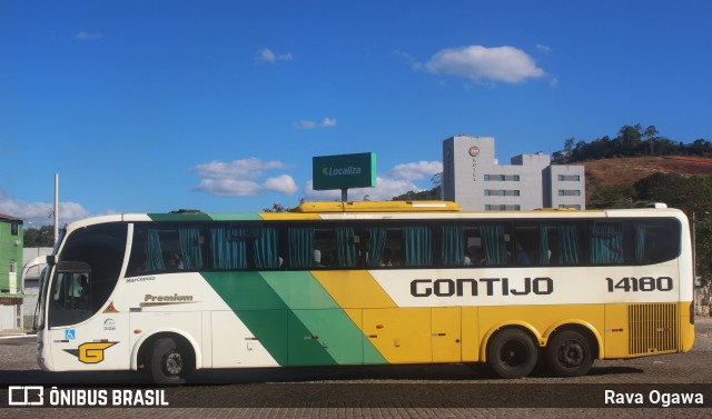Empresa Gontijo de Transportes 14180 na cidade de Teófilo Otoni, Minas Gerais, Brasil, por Rava Ogawa. Número da foto: #12246016.