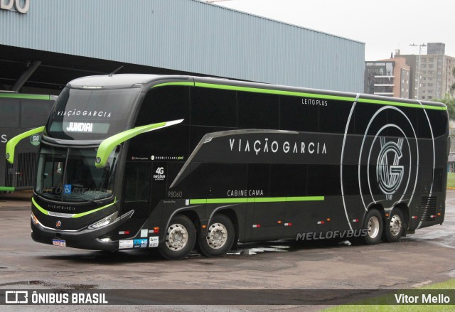 Viação Garcia 98060 na cidade de Toledo, Paraná, Brasil, por Vitor Mello. Número da foto: #12246148.