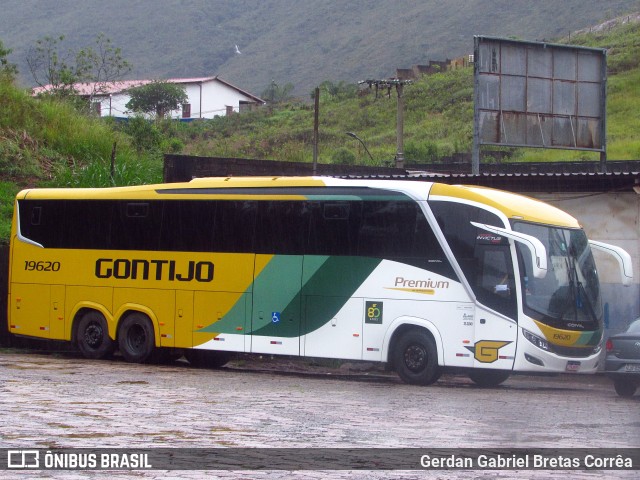 Empresa Gontijo de Transportes 19620 na cidade de Ouro Preto, Minas Gerais, Brasil, por Gerdan Gabriel Bretas Corrêa. Número da foto: #12246991.