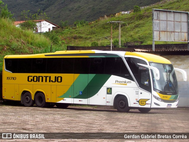Empresa Gontijo de Transportes 19710 na cidade de Ouro Preto, Minas Gerais, Brasil, por Gerdan Gabriel Bretas Corrêa. Número da foto: #12246992.