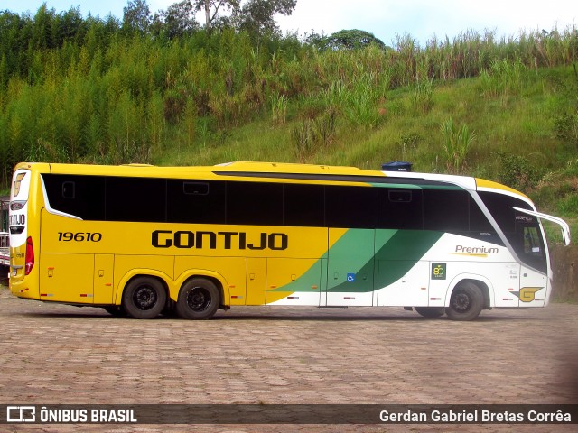 Empresa Gontijo de Transportes 19610 na cidade de Ouro Preto, Minas Gerais, Brasil, por Gerdan Gabriel Bretas Corrêa. Número da foto: #12246990.