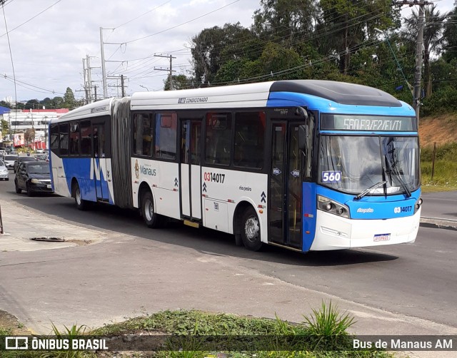 Viação São Pedro 0314017 em Manaus por Bus de Manaus AM - ID