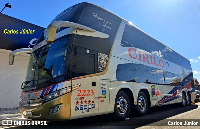 Cirilo Turismo 2223 na cidade de Trindade, Goiás, Brasil, por Carlos Júnior. Número da foto: #12246236.