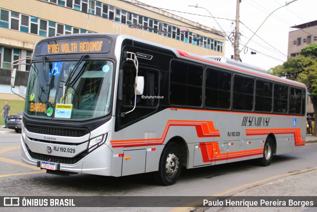 Viação Resendense RJ 192.029 na cidade de Volta Redonda, Rio de Janeiro, Brasil, por Paulo Henrique Pereira Borges. Número da foto: #12246120.