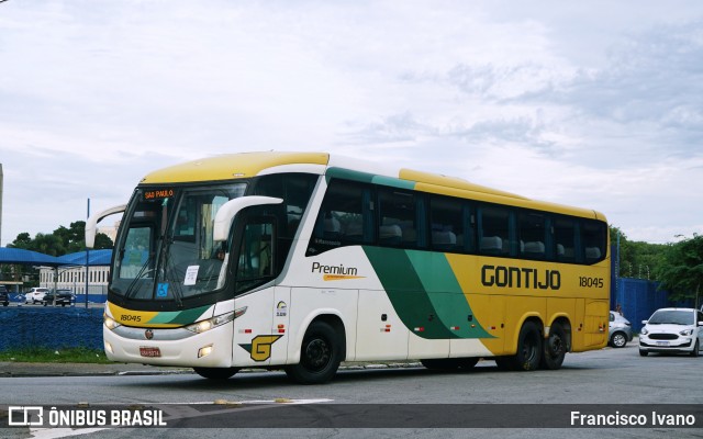 Empresa Gontijo de Transportes 18045 na cidade de São Paulo, São Paulo, Brasil, por Francisco Ivano. Número da foto: #12247188.