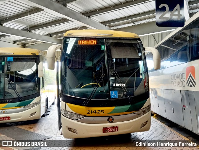 Empresa Gontijo de Transportes 21425 na cidade de Resende, Rio de Janeiro, Brasil, por Edinilson Henrique Ferreira. Número da foto: #12245719.